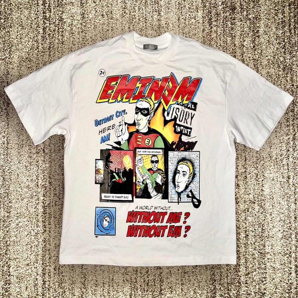 REVOLVE Eminem White Graphic Tee